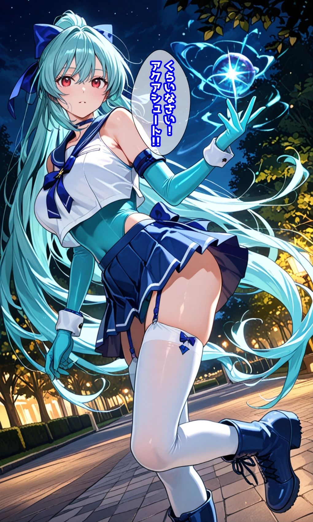 蒼き守護者アクア・ラピス  淫欲に堕ちゆく身体 サンプル画像2