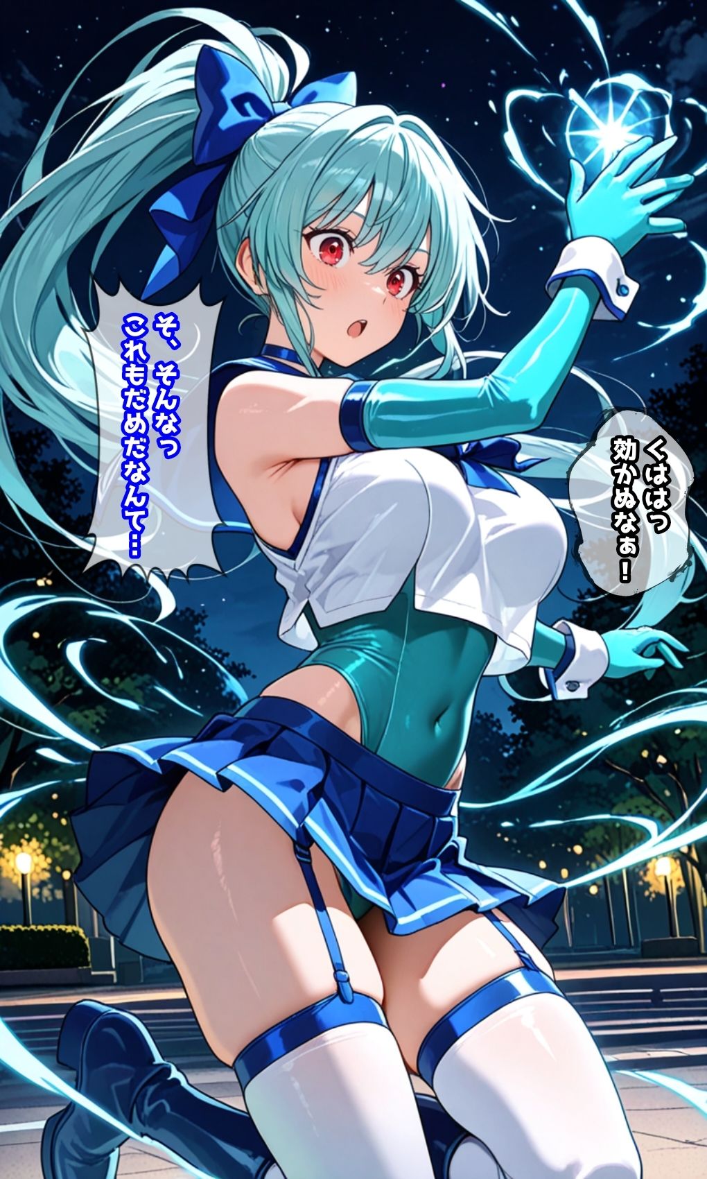 蒼き守護者アクア・ラピス  淫欲に堕ちゆく身体 サンプル画像3