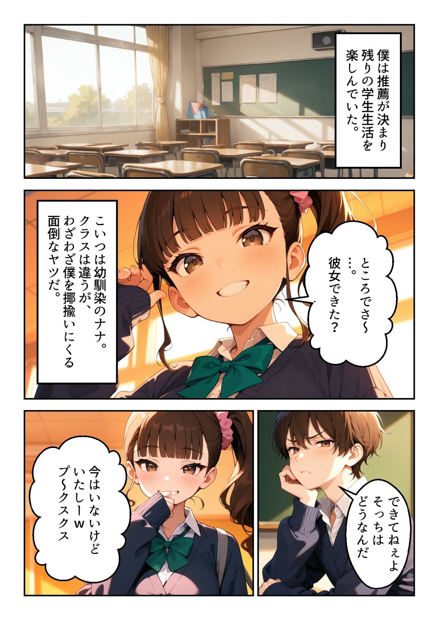 蕾のままの桜〜僕のために、純潔を捧げる幼馴染〜 サンプル画像2