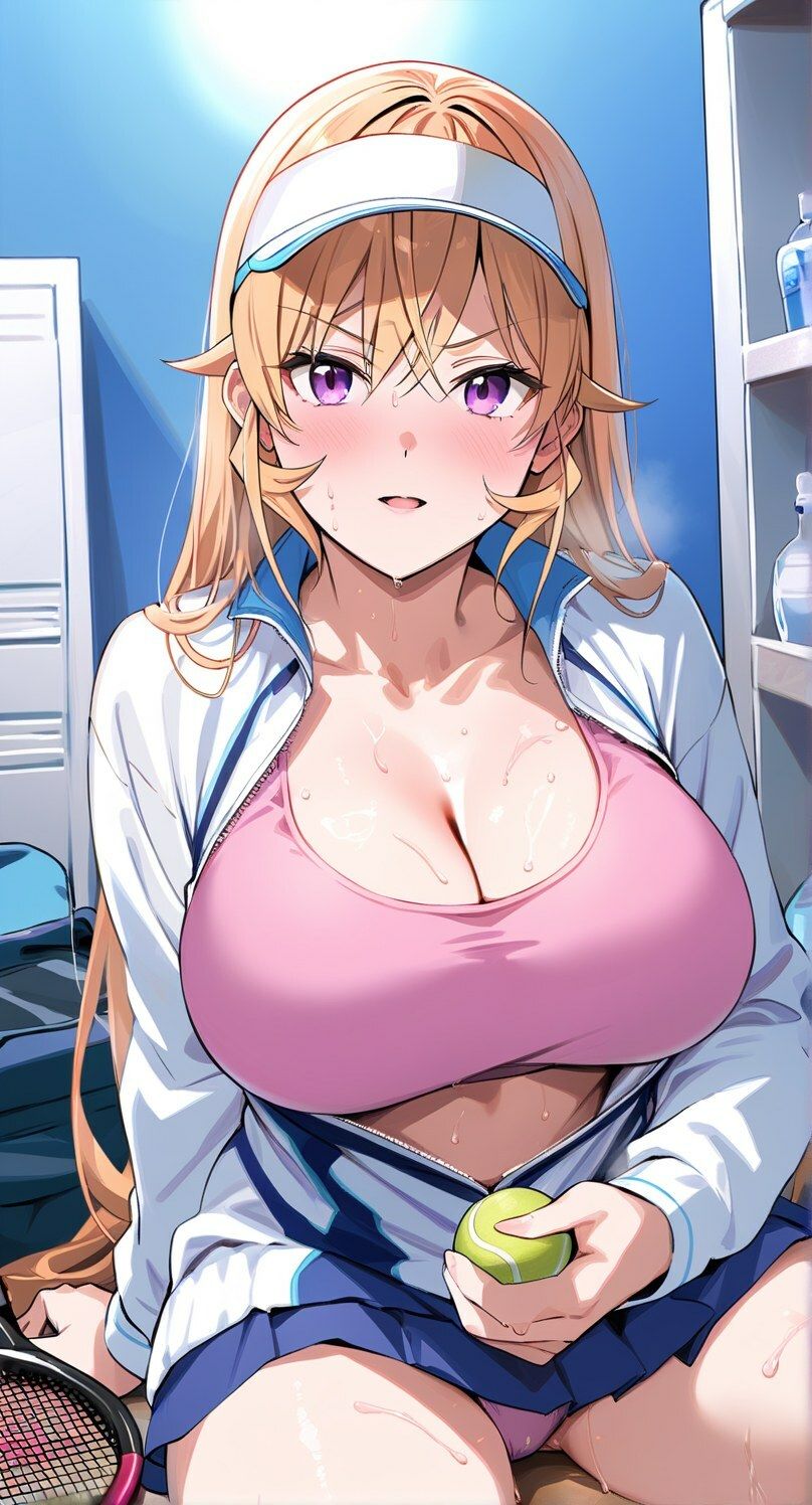 薙切えりな部活動グラビア集 サンプル画像1