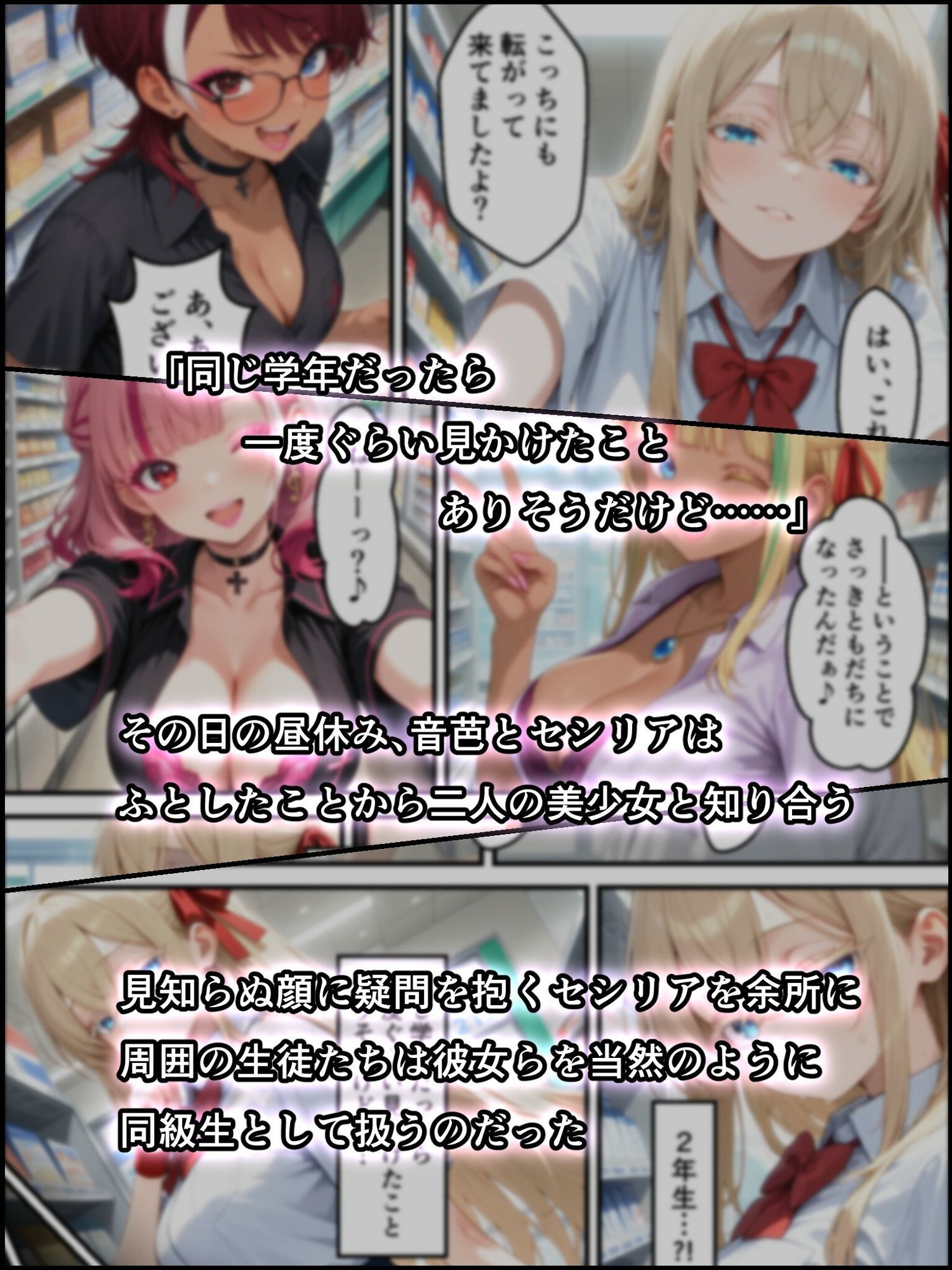 蝕宴のコラプティオ 大罪の淫魔が覚醒して世界が堕ちるまでの1ヶ月間・前編 サンプル画像2