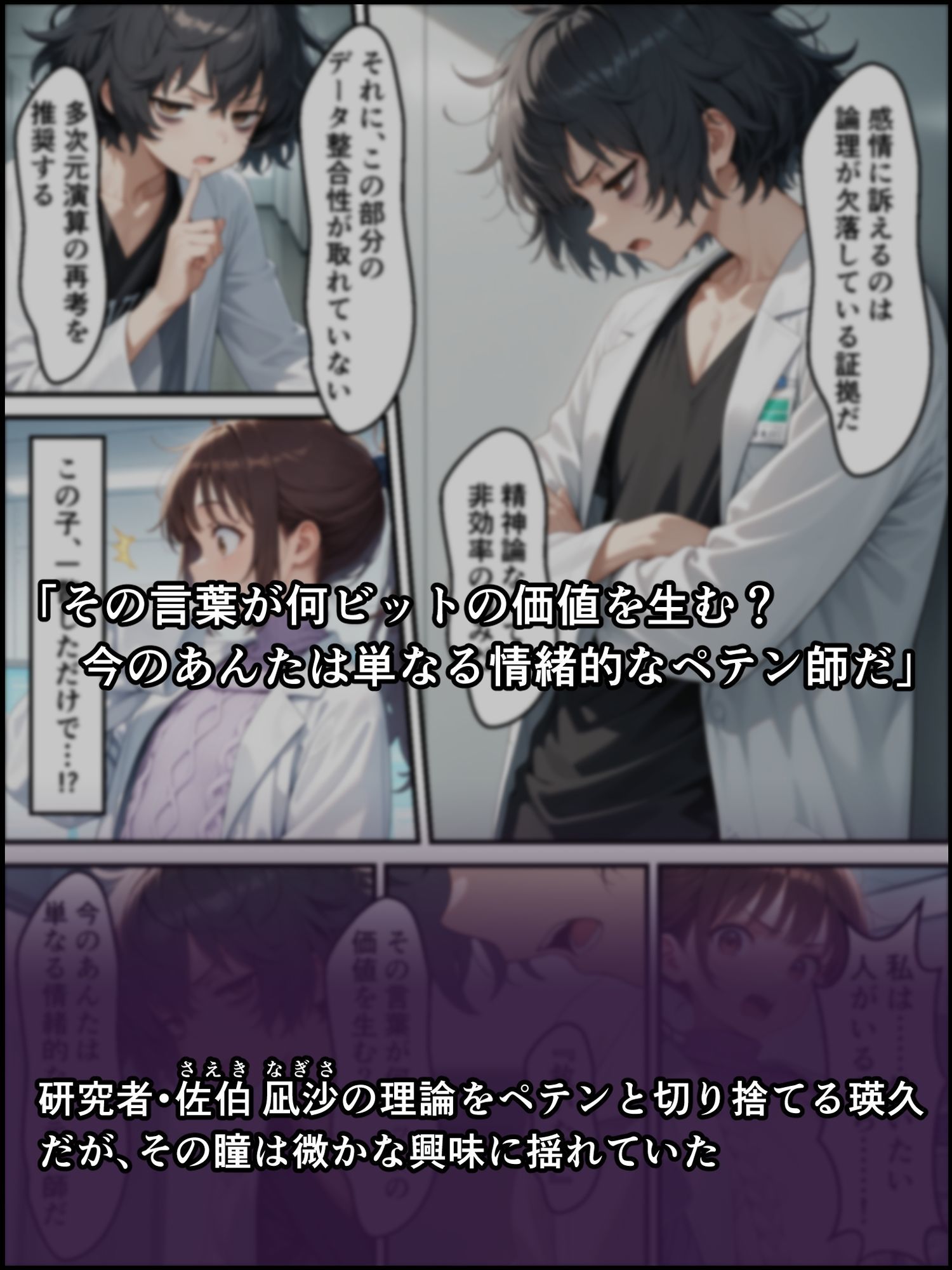 蝕宴のコラプティオ 美人研究者に憑依され美少女に変えられた天才○校生が、オスを喰い漁る黒ギャル淫魔に堕ちるまでの1ヶ月間 サンプル画像2