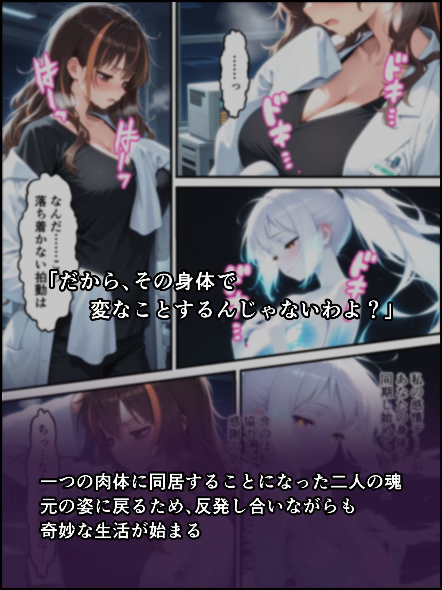 蝕宴のコラプティオ 美人研究者に憑依され美少女に変えられた天才○校生が、オスを喰い漁る黒ギャル淫魔に堕ちるまでの1ヶ月間 サンプル画像5