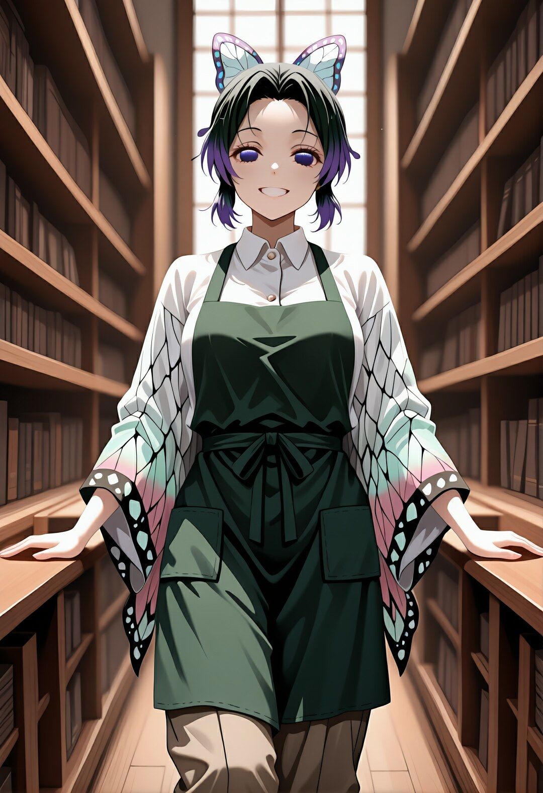 蟲の呼吸崩壊 優美な微笑、穢れる肉体。 サンプル画像1