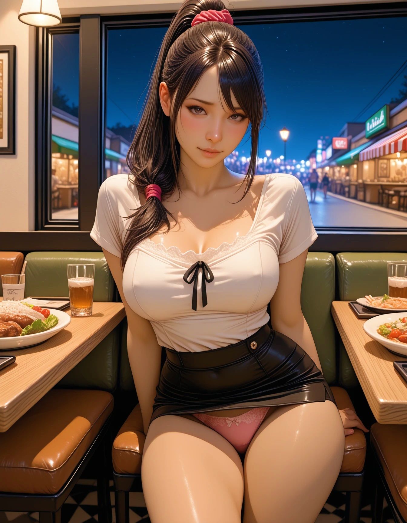 行為後に寝ている彼女の恰好が無防備すぎて1人で再戦な件 サンプル画像3