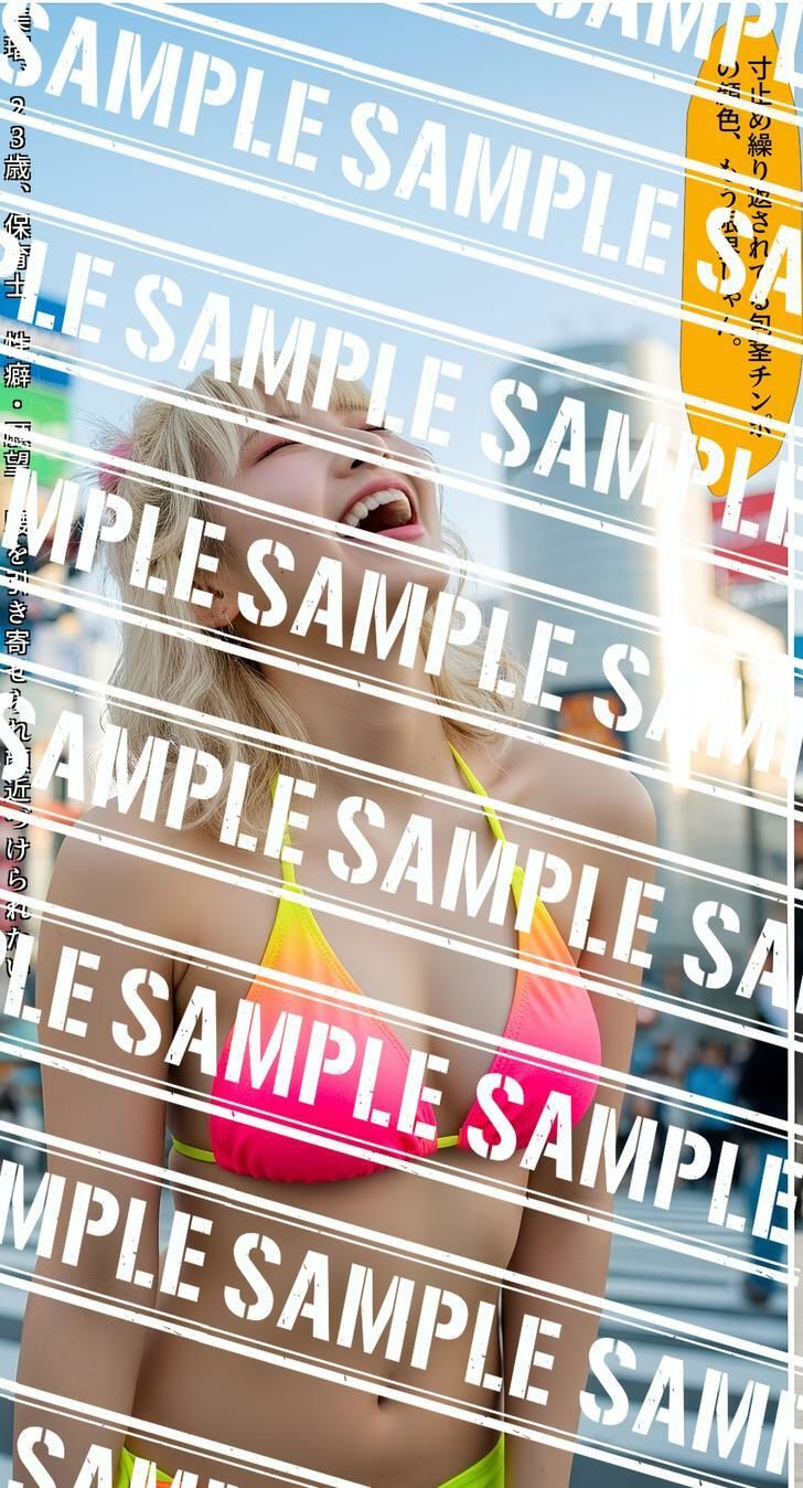 街撮りエロビキニGAL in 渋谷 〜視線でヌかせる極上ボディ〜 vol.1 サンプル画像4