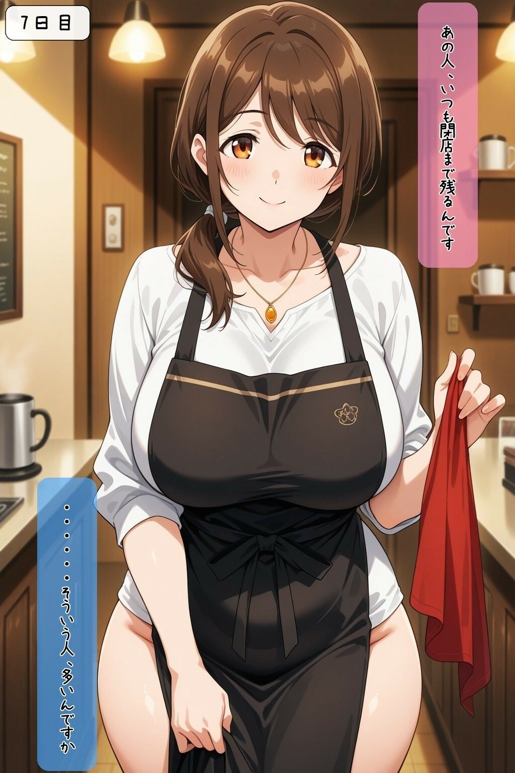 裏喫茶でどエロいサービス受けてきました サンプル画像4