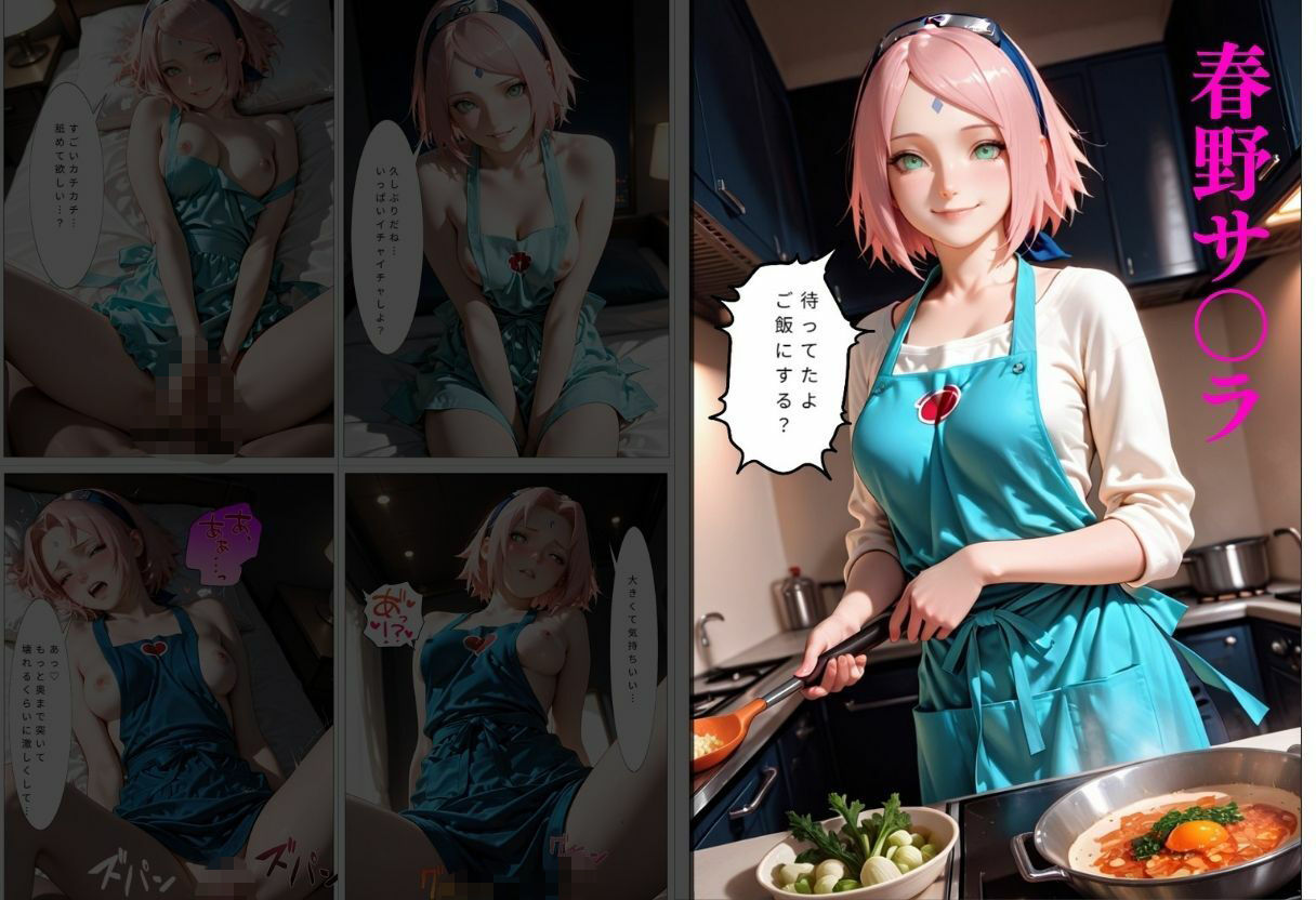裸エプロンで誘惑ドキドキハーレム生活VOL.3 サンプル画像6