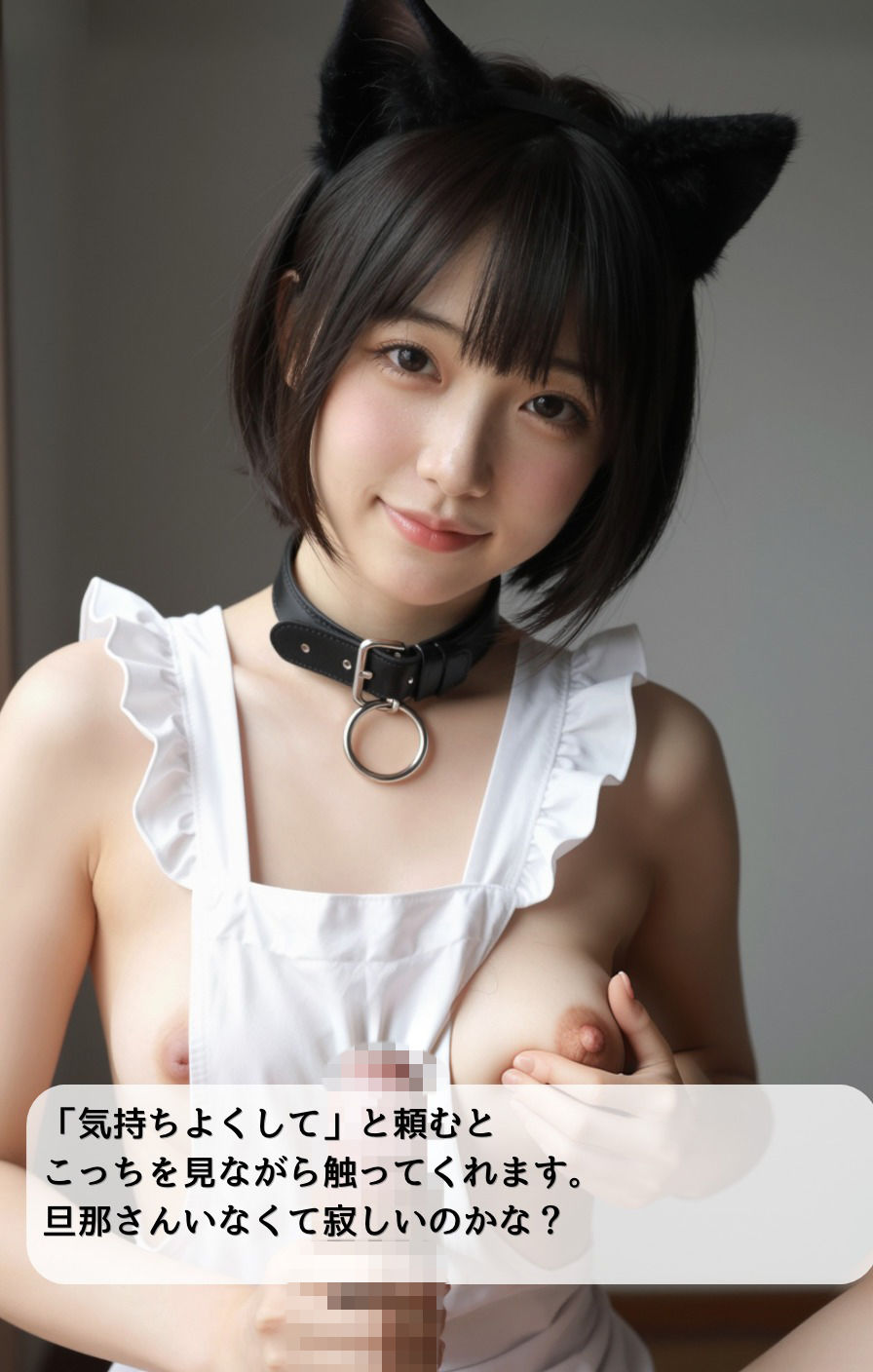 裸エプロン＊若妻 サンプル画像3