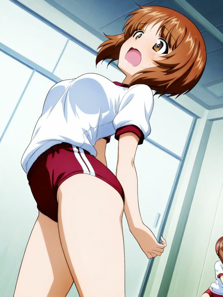 西住美穂ブルマコスプレ 130枚 サンプル画像2