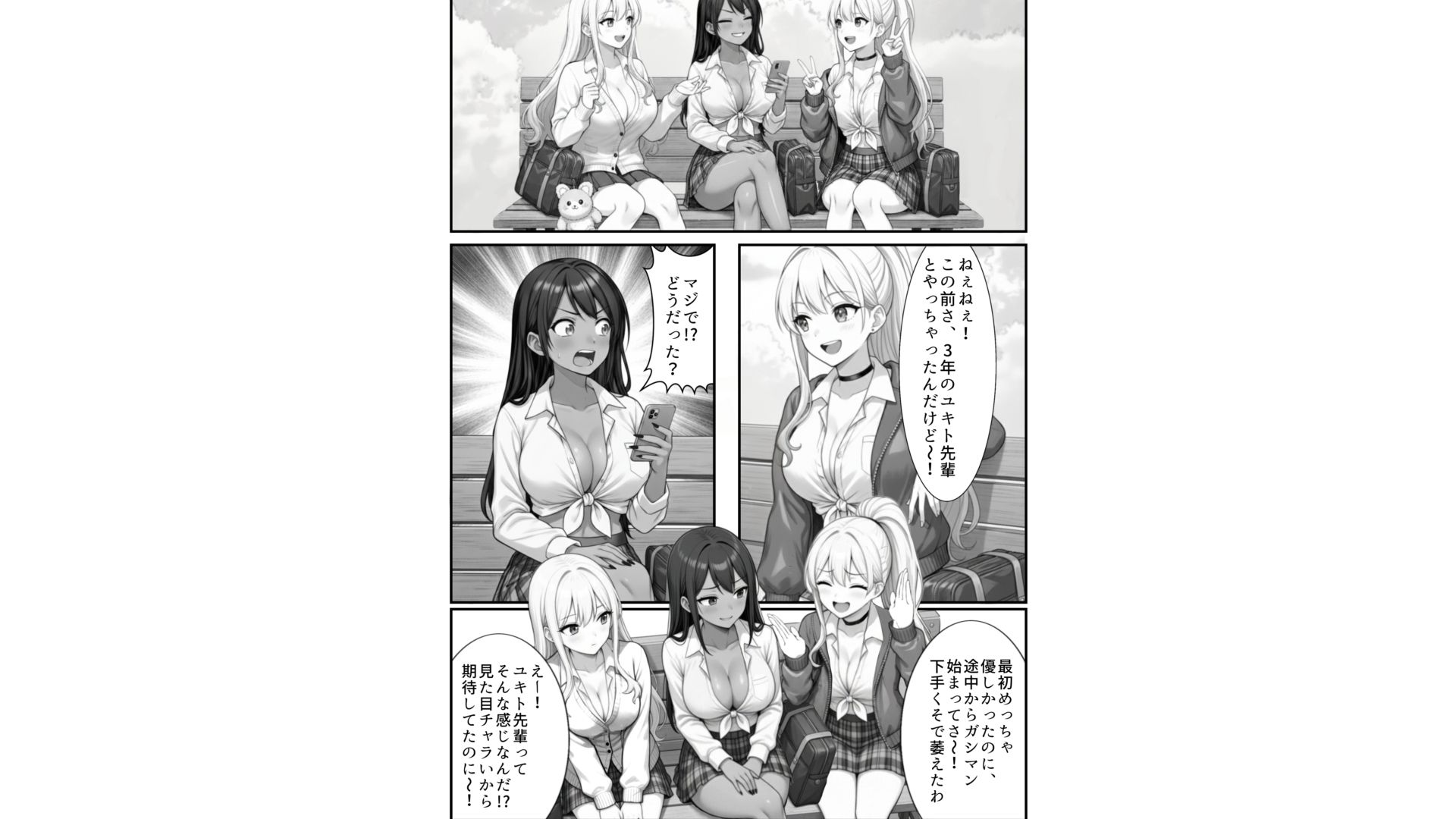 見せかけビッチギャルの本気処女喪失〜陰キャのヤバテクで何度もハメられイかされる〜 サンプル画像1