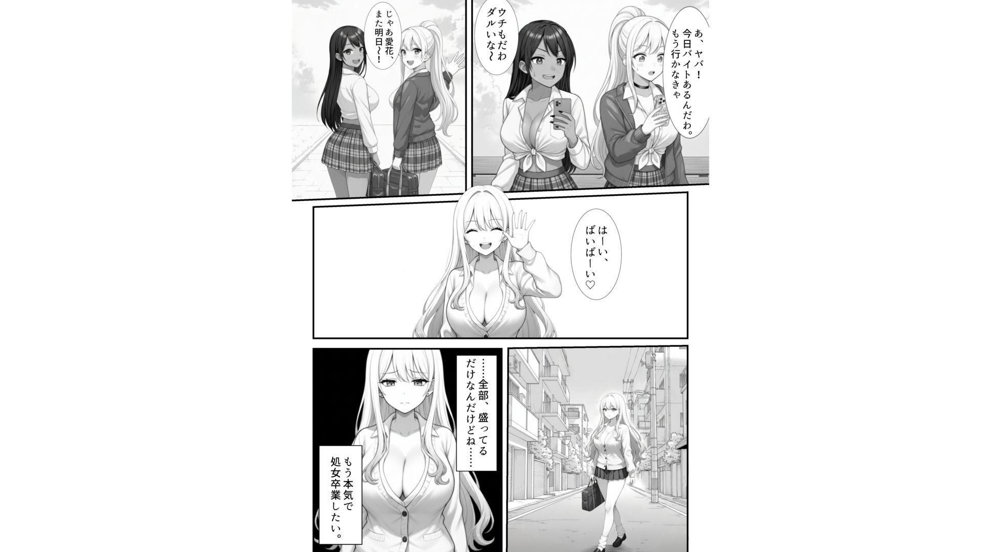 見せかけビッチギャルの本気処女喪失〜陰キャのヤバテクで何度もハメられイかされる〜 サンプル画像4