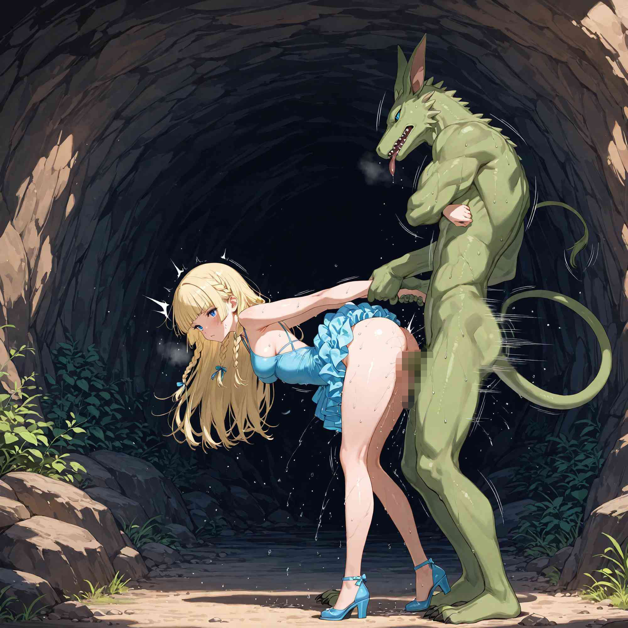 見下してきた女魔法使いを夜のスキルでわからせる！3 サンプル画像4