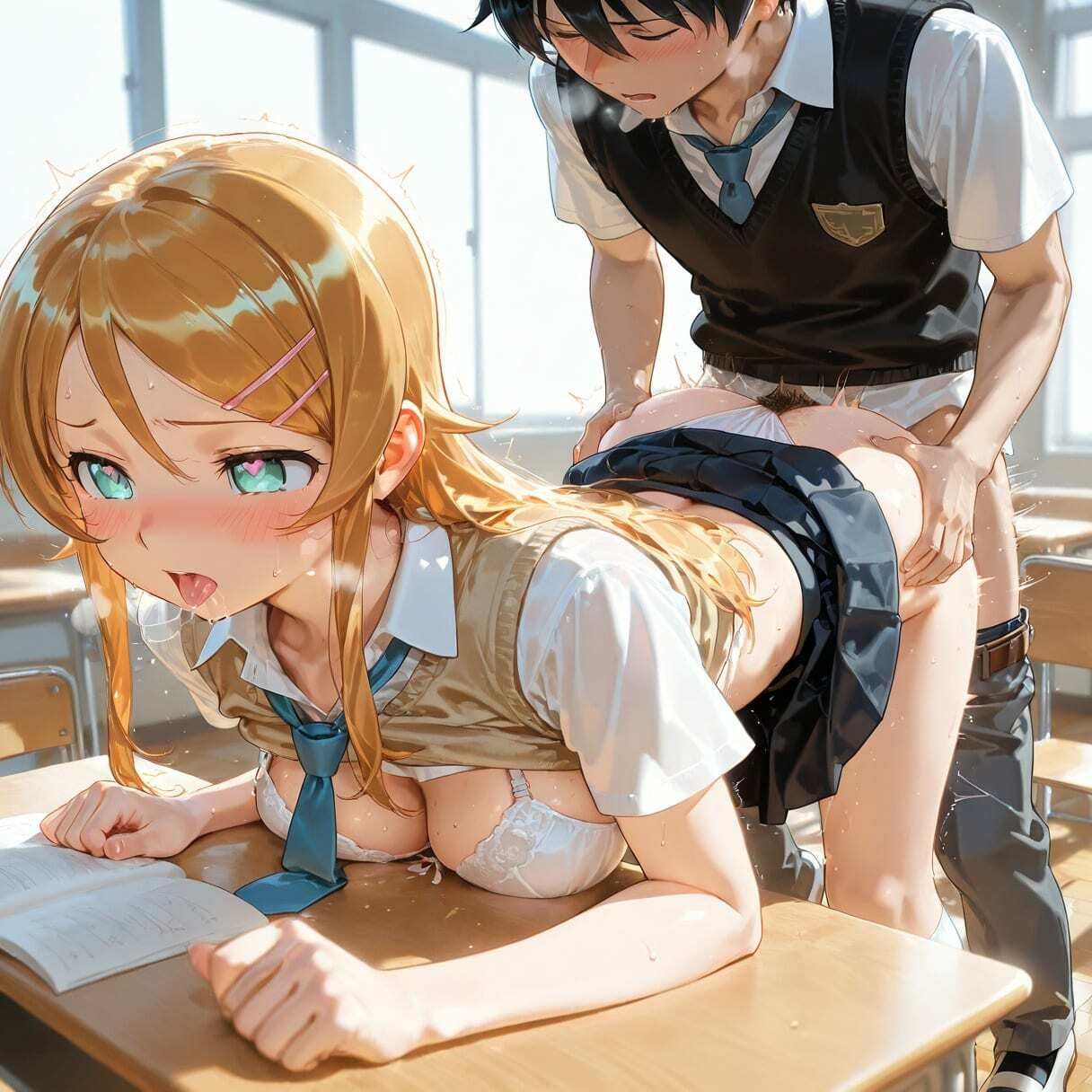 視線に揺れるドキドキ羞恥プレイ 〜CG集詰め合わせパック〜 俺〇妹がこんなに可愛いわけがない サンプル画像8