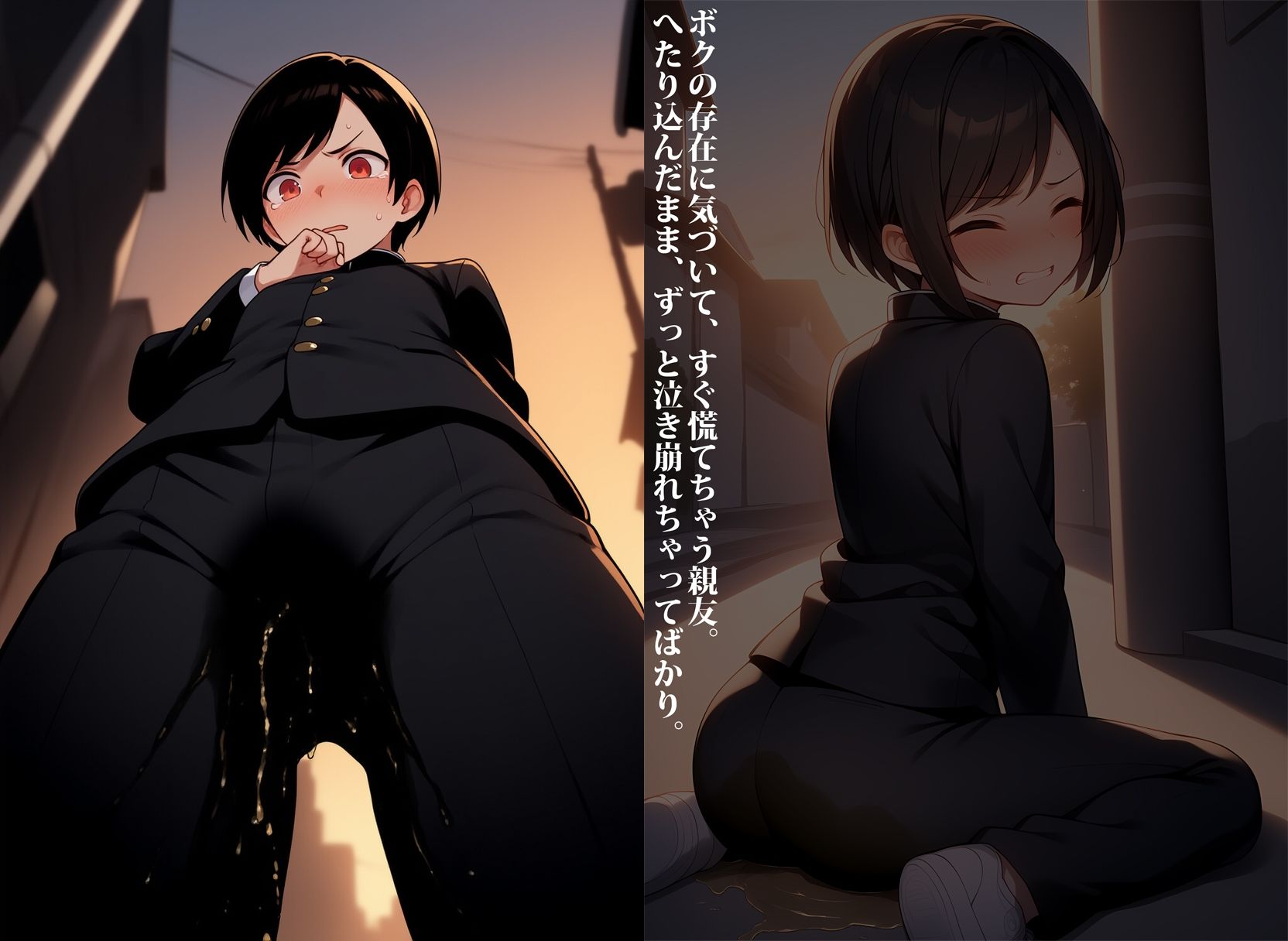 親友の正体が「男の娘」だったので「おホモだち」になっちゃいました サンプル画像1