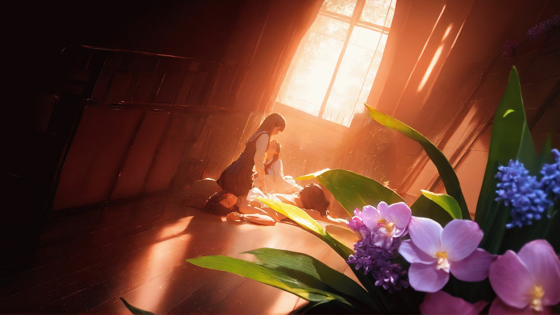 観葉少女 -蜜開く少女たち- サンプル画像10