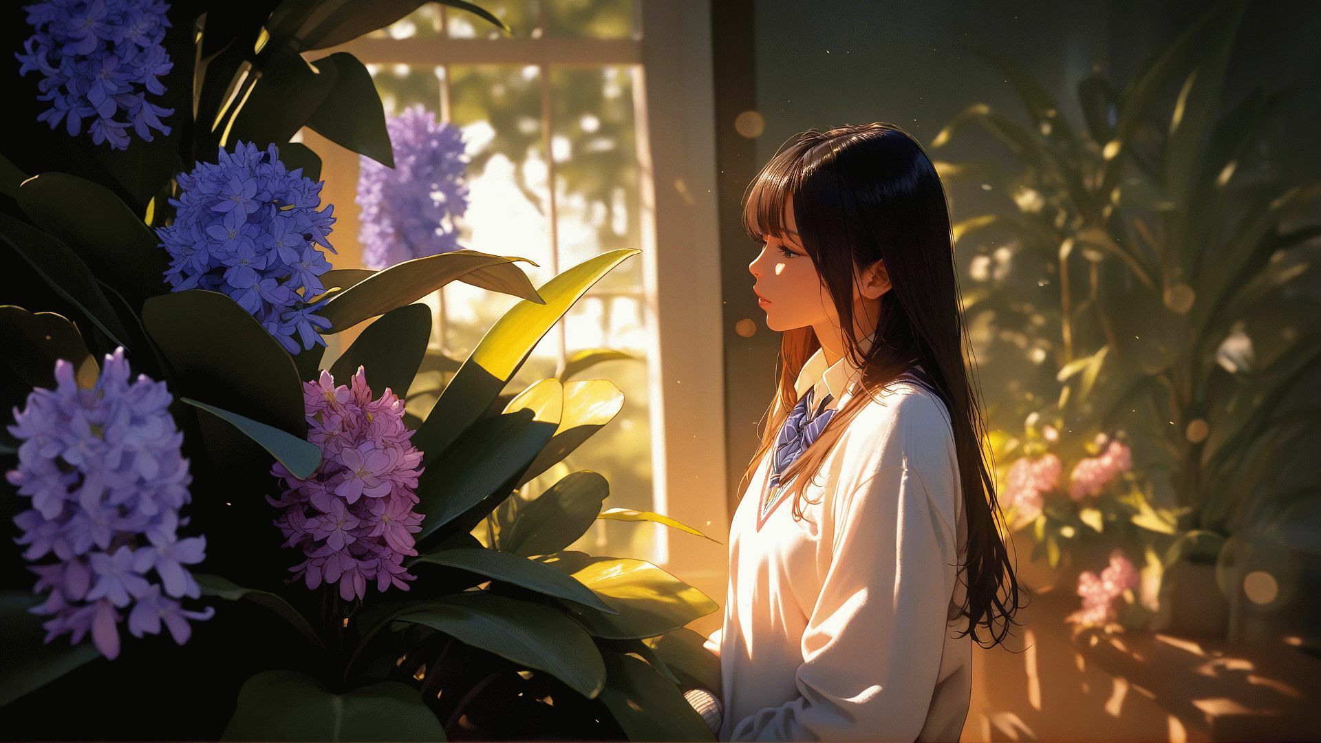 観葉少女 -蜜開く少女たち- サンプル画像3