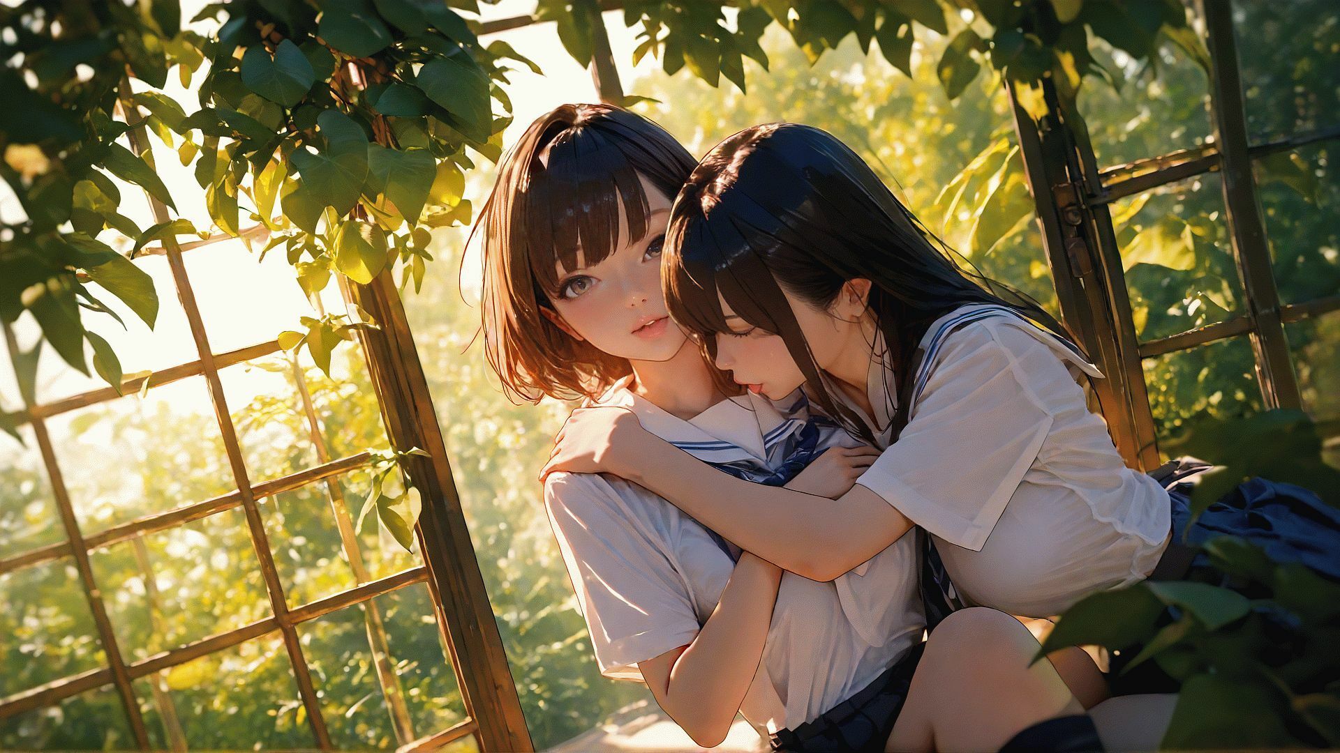 観葉少女 -蜜開く少女たち- サンプル画像6