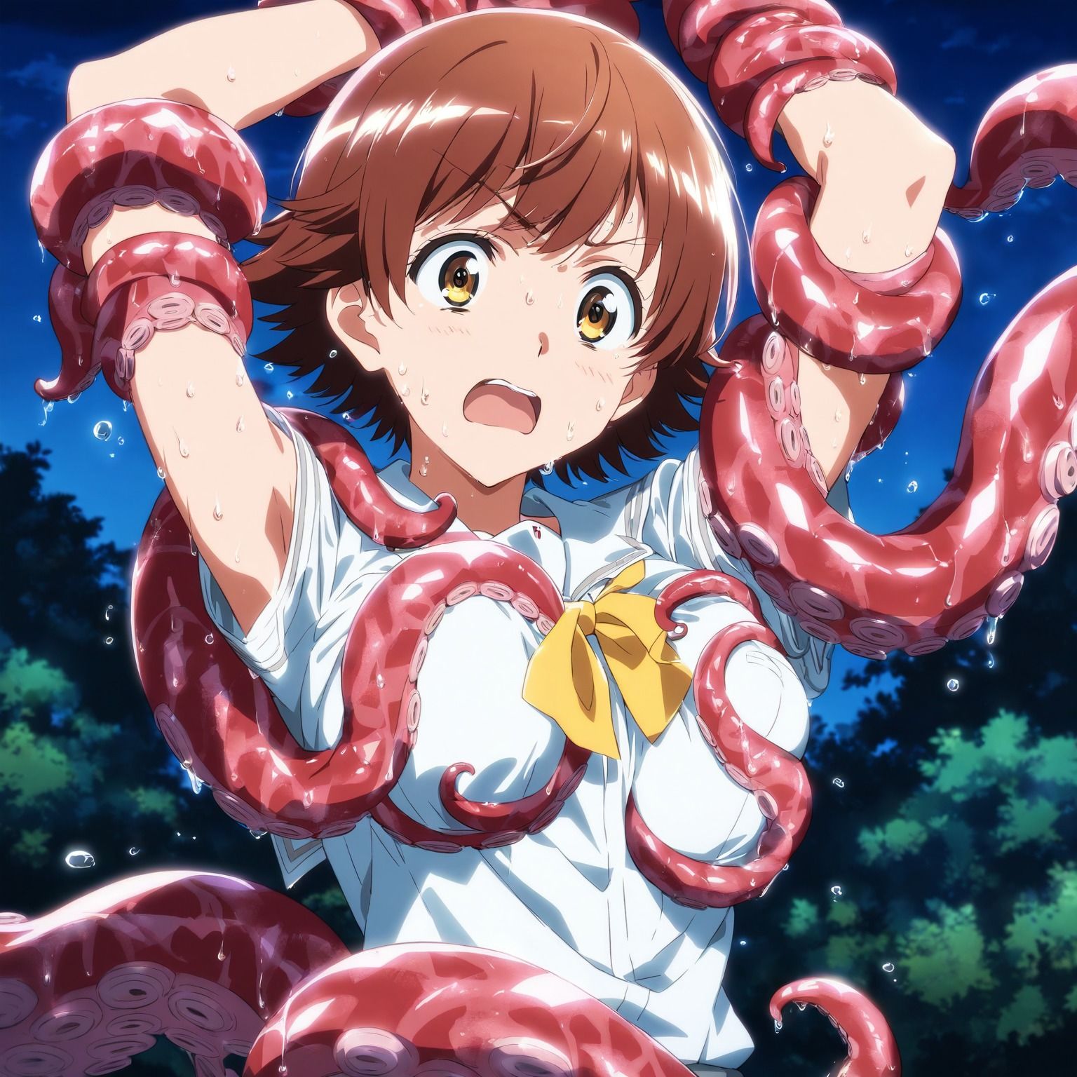 触手イラマ凛未央卯月 サンプル画像3