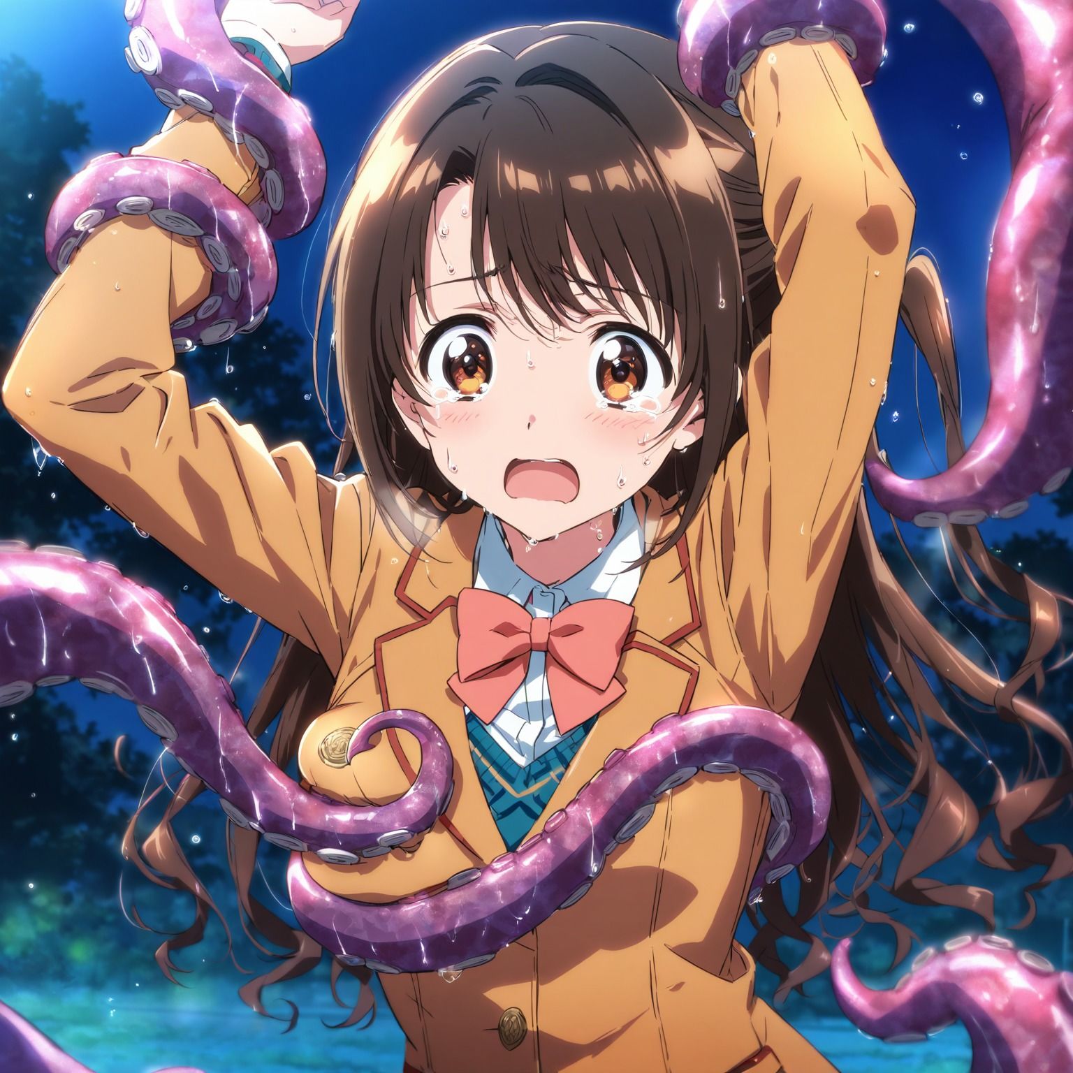 触手イラマ凛未央卯月 サンプル画像5