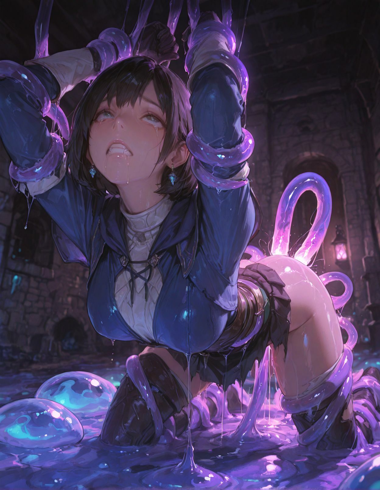 触手少女2 -スライム迷宮 帰還失敗編- サンプル画像7