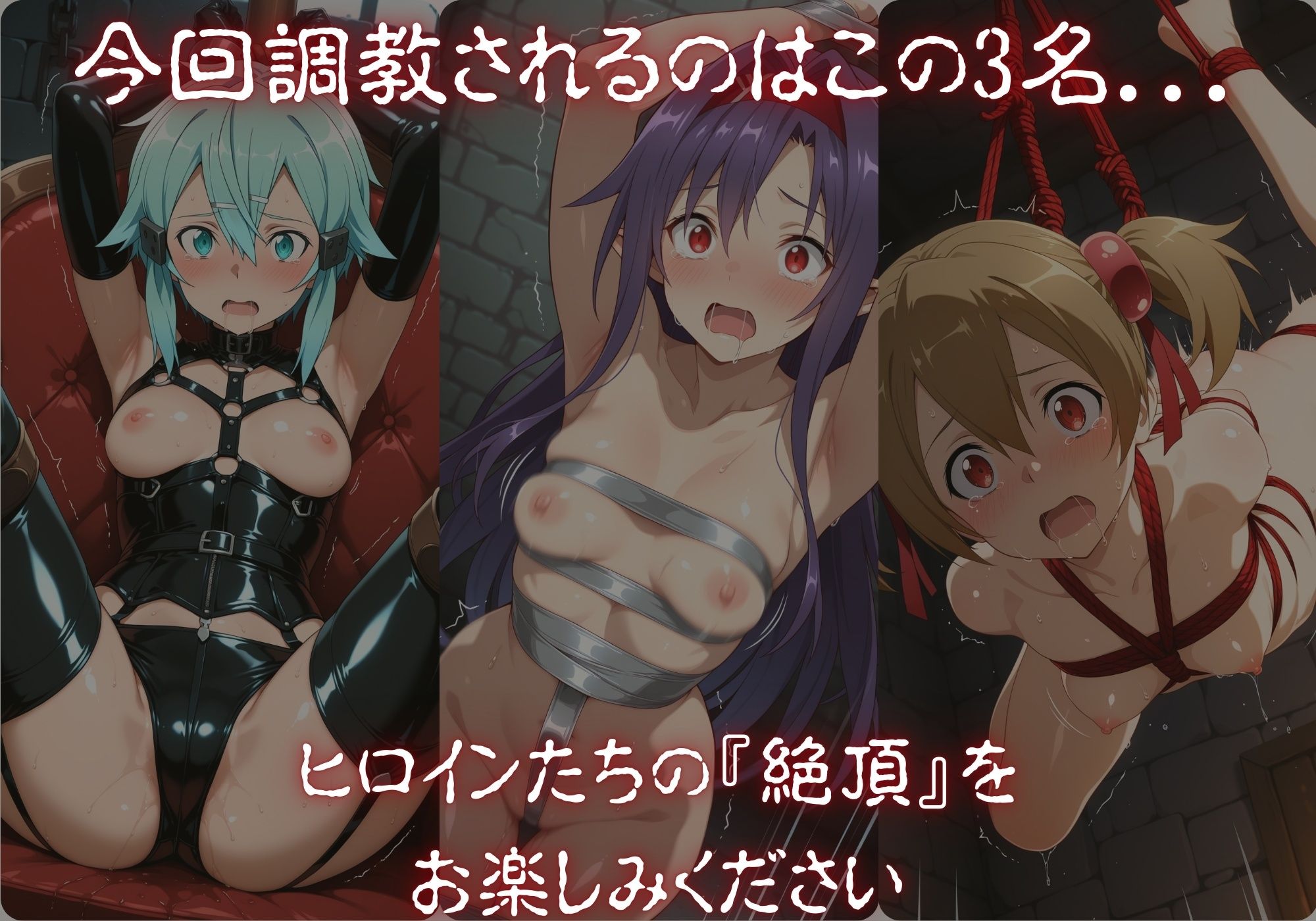 調教ヒロイン∞『絶頂』記録〜シ〇ン・ユ〇キ・シ〇カ〜 サンプル画像1