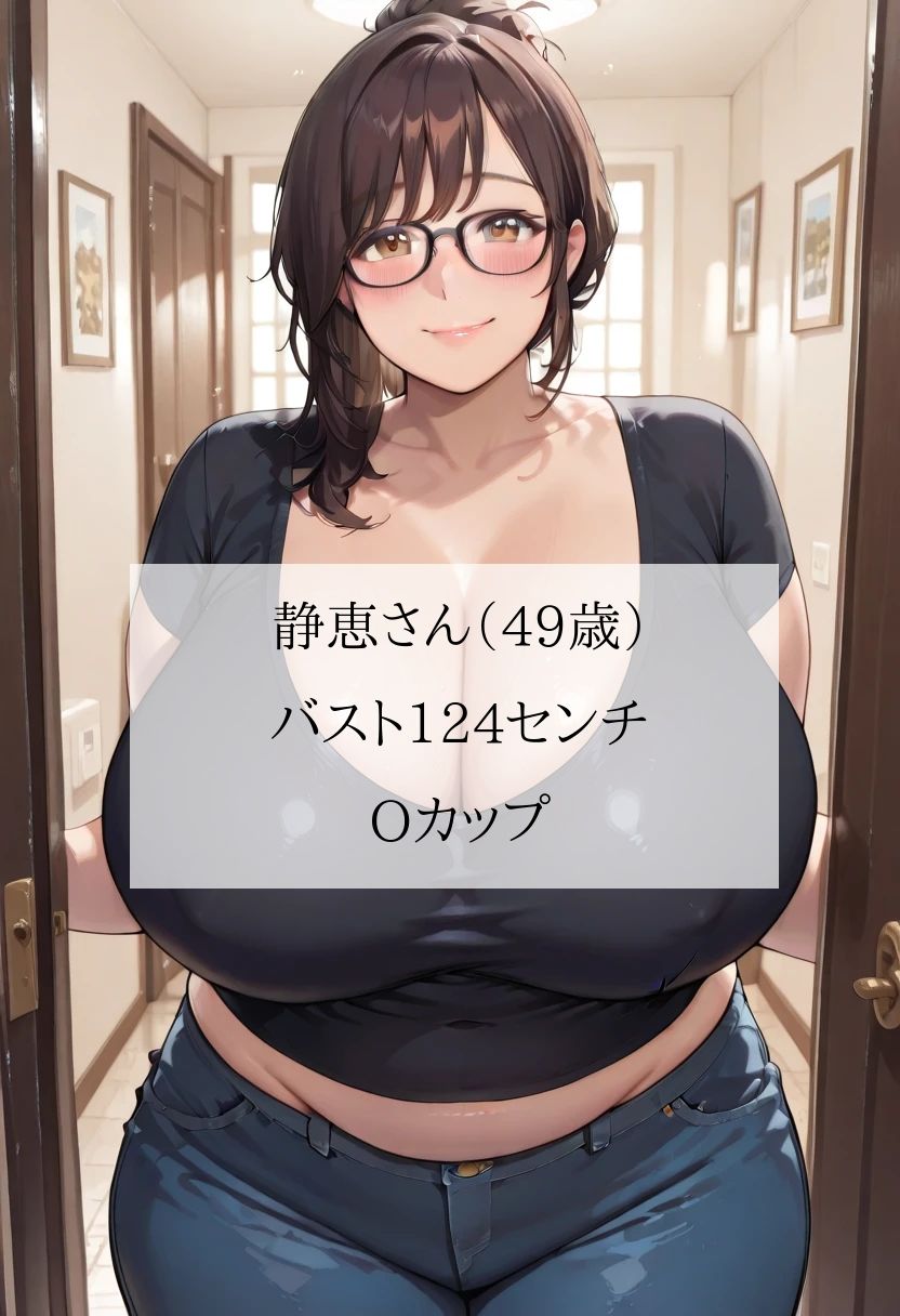 豊満むっちり人妻団地「欲求不満のぽっちゃり熟女に回覧チンポのお届けです」〜町内会の肉バイブ当番になったボク＜セリフ付CG集＞ サンプル画像2