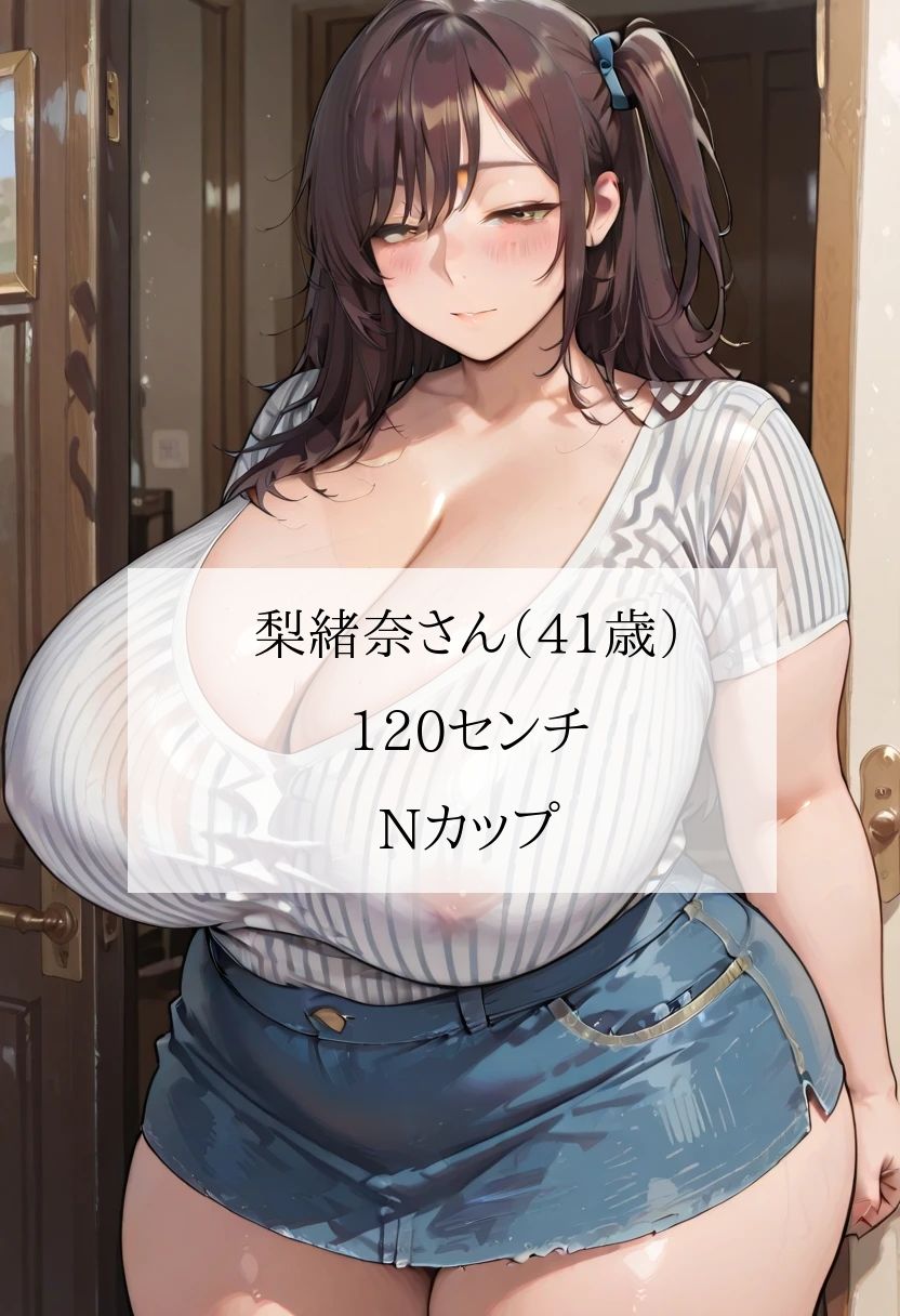 豊満むっちり人妻団地「欲求不満のぽっちゃり熟女に回覧チンポのお届けです」〜町内会の肉バイブ当番になったボク＜セリフ付CG集＞ サンプル画像5