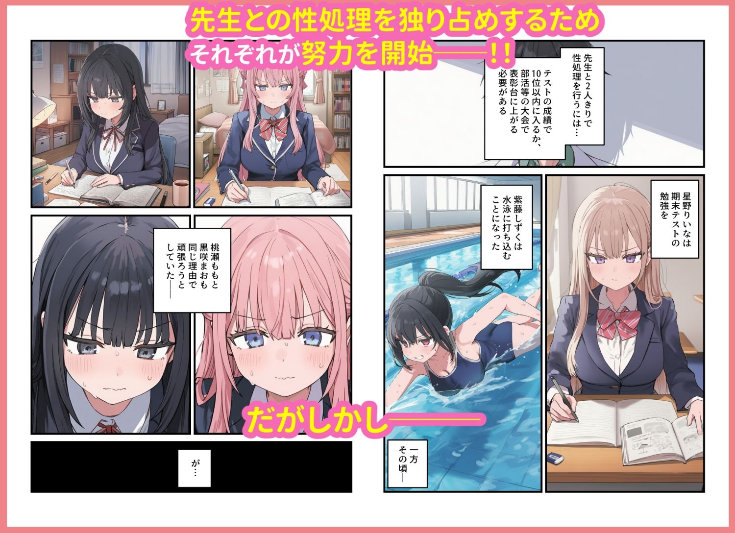 貞操逆転した世界で ある女子校の性処理係になった件3 サンプル画像8