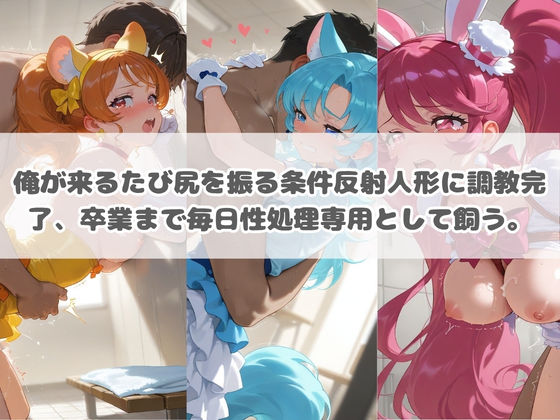 負けヒロインが敗北堕ちして俺のチ●ポ専用便器になった結果 プ〇キュア 7 サンプル画像2
