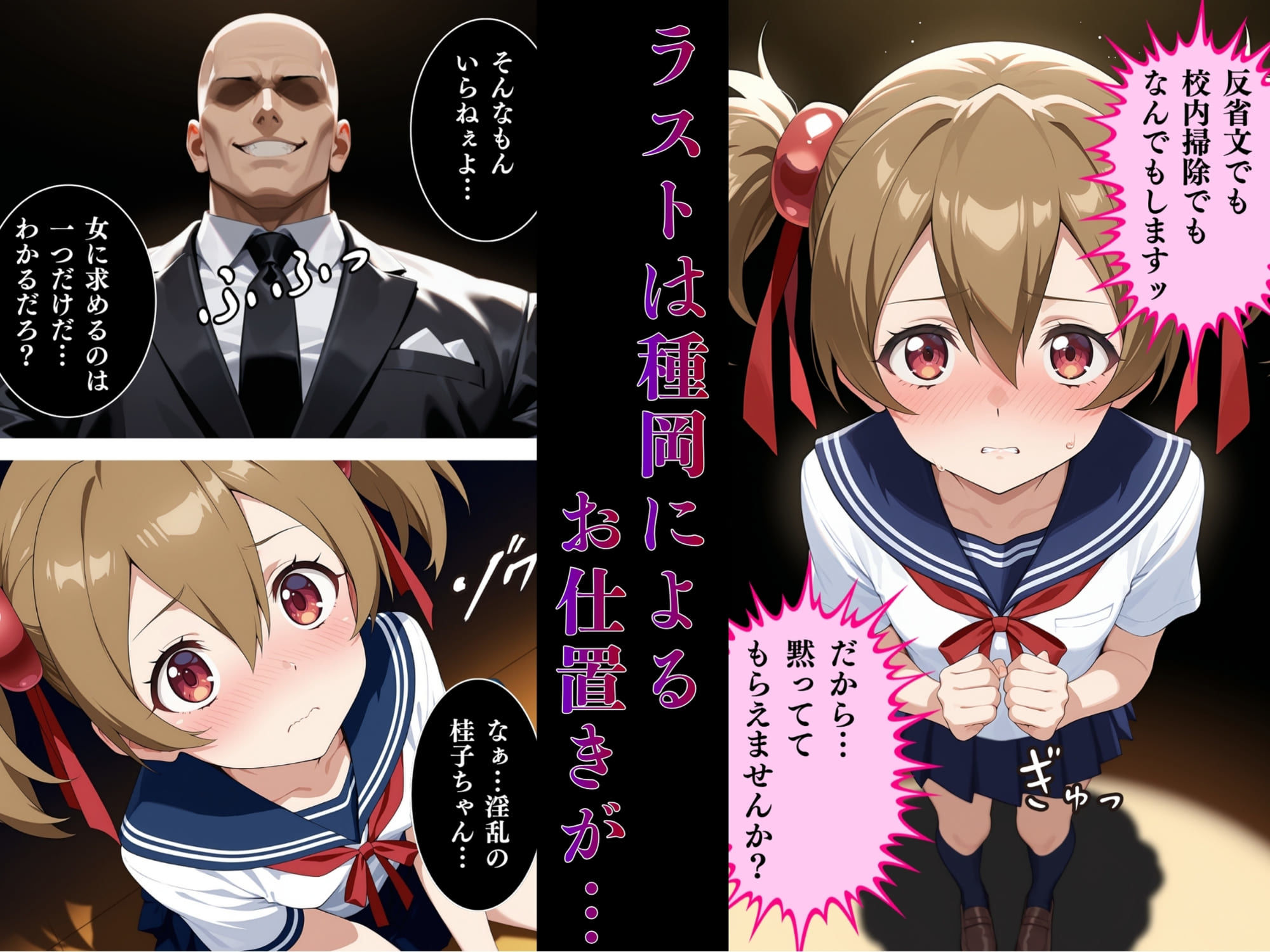 貧乳で悩んでいるシリカちゃんが学校でセックスする話 サンプル画像8