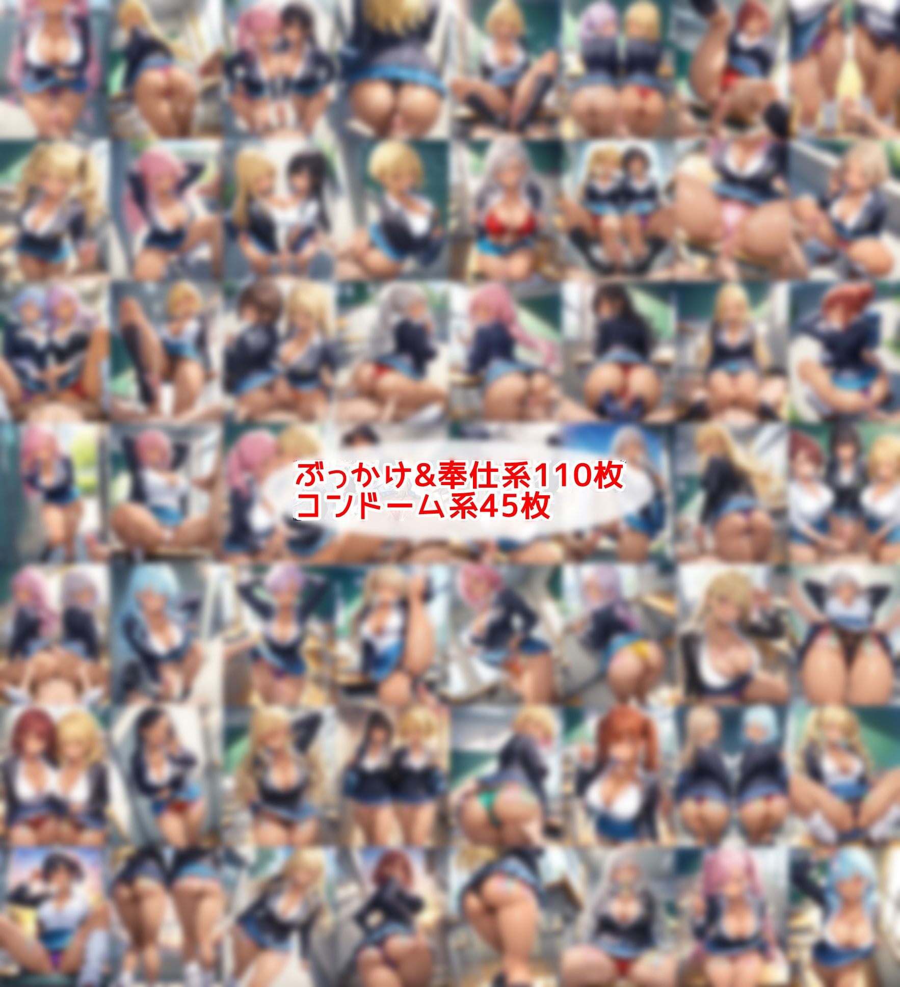 超ミニスカ女学園 番外編3〜パンツ丸見え黒ギャルJKのパンチラ観察したり、見抜きしたり、射精のお手伝いしてもらうイラスト集〜 サンプル画像2