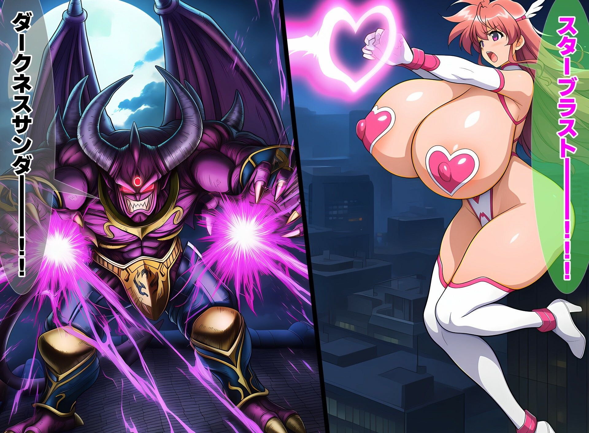 超乳天使ミラクル・ロザリー 聖戦士と白濁の誓い サンプル画像2