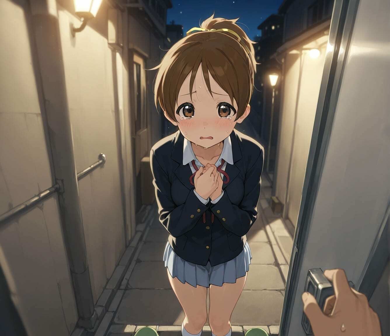 路地裏連れ込み捕虜 け〇おん！ サンプル画像9