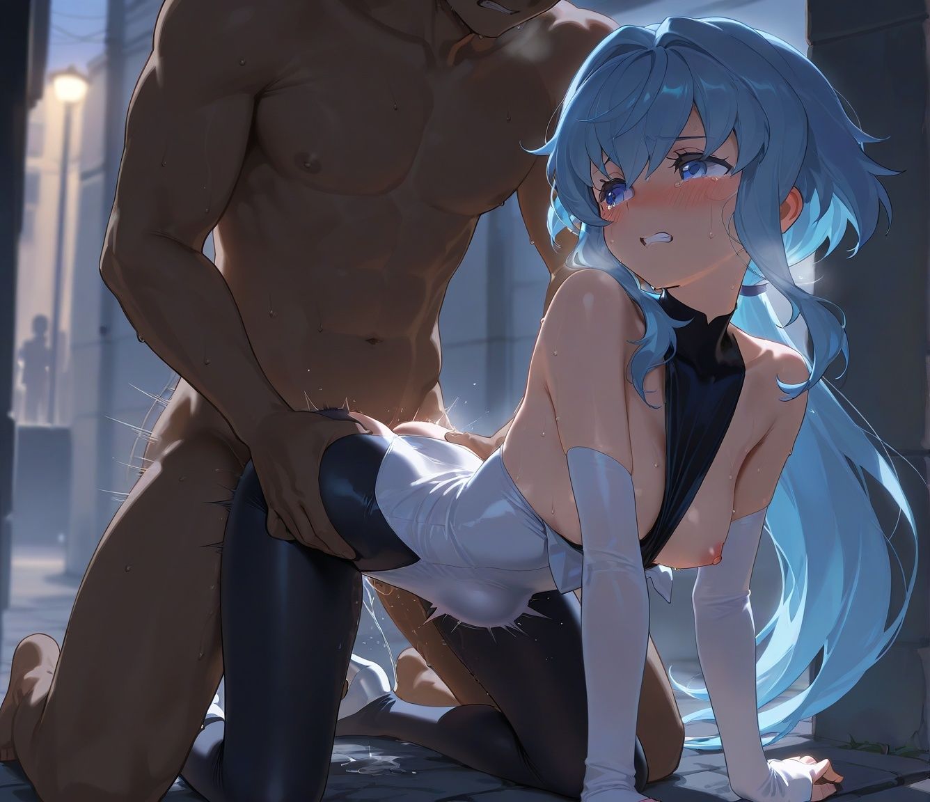 路地裏連れ込み捕虜 ガ〇ダムビルドダイバーズ 1 サンプル画像4