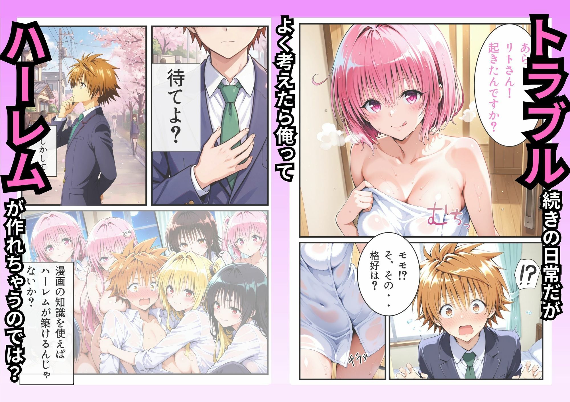 転生したら結城リトだった件 サンプル画像2