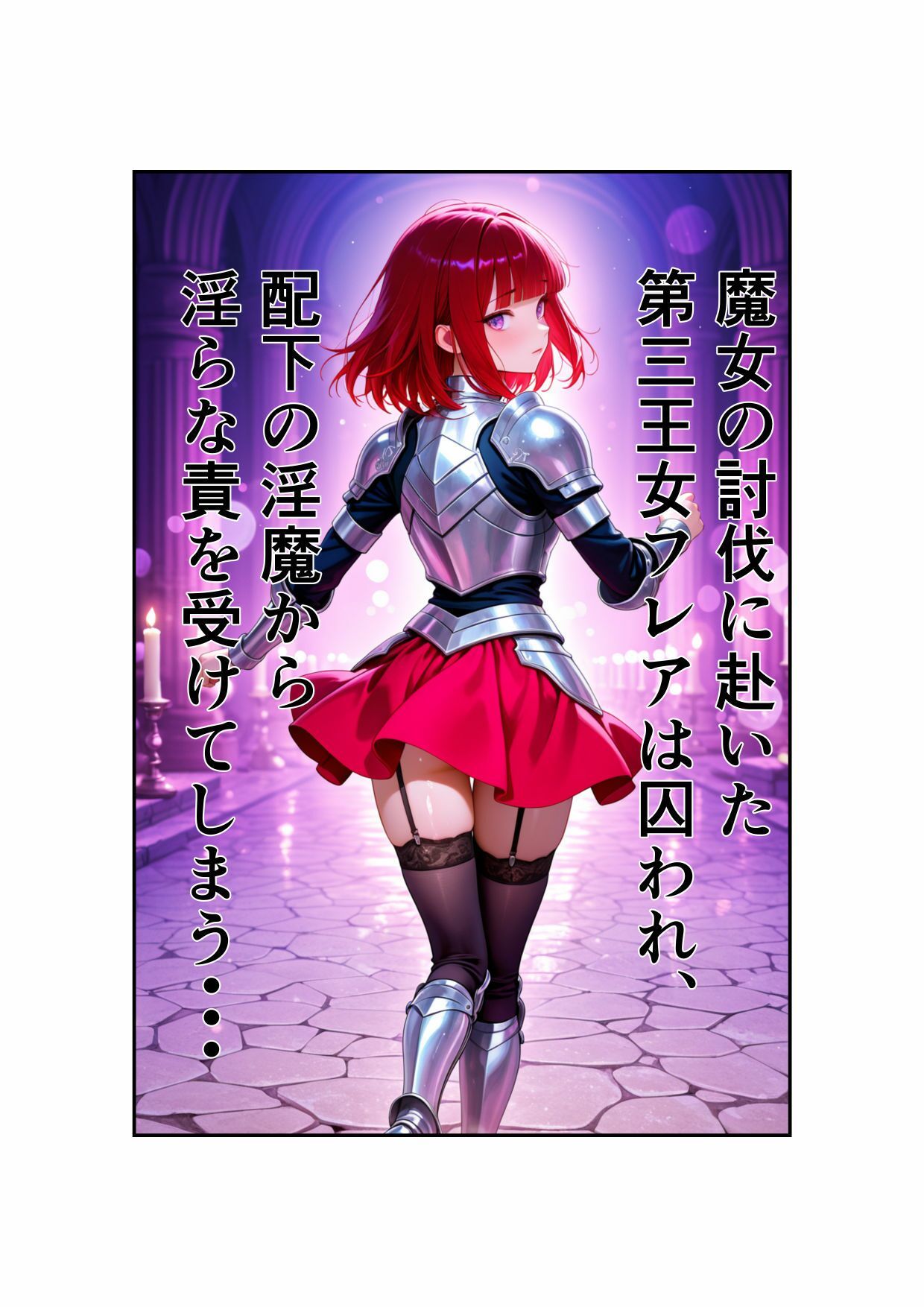 転生淫魔の調教日誌  episode 1 〜処女騎士の尻穴調教〜 サンプル画像2