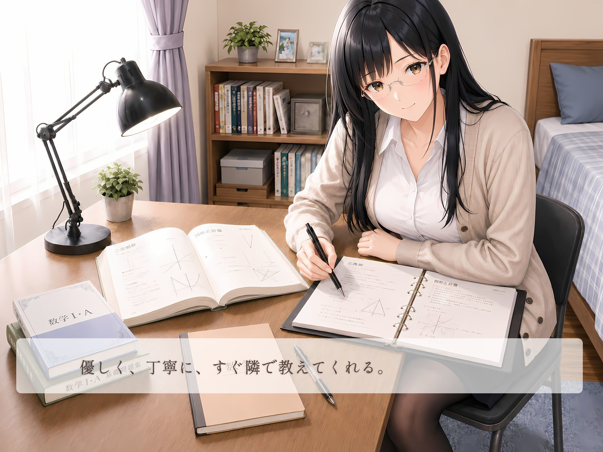 近すぎる家庭教師 まじめで優しい幼なじみお姉さん サンプル画像2