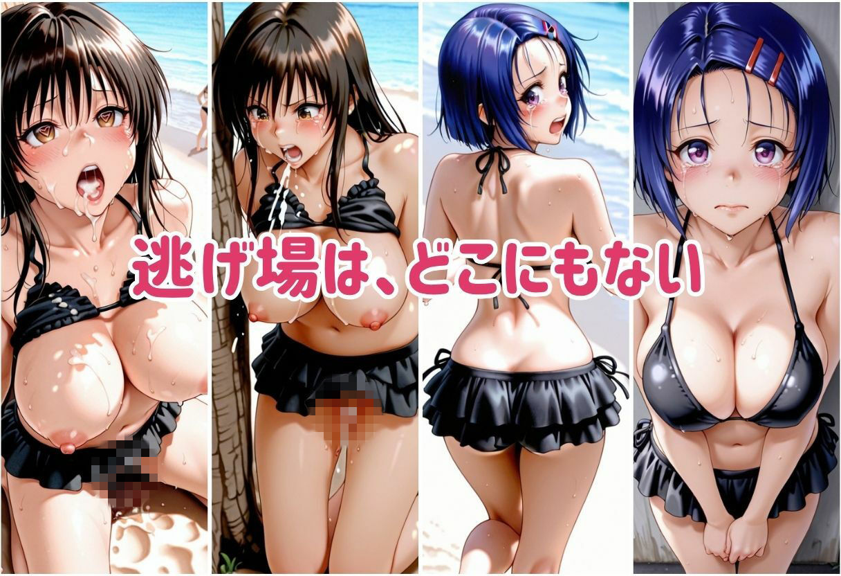 逃げ場のない海｜イくまで止まらない種付けセックス Part.1 サンプル画像7