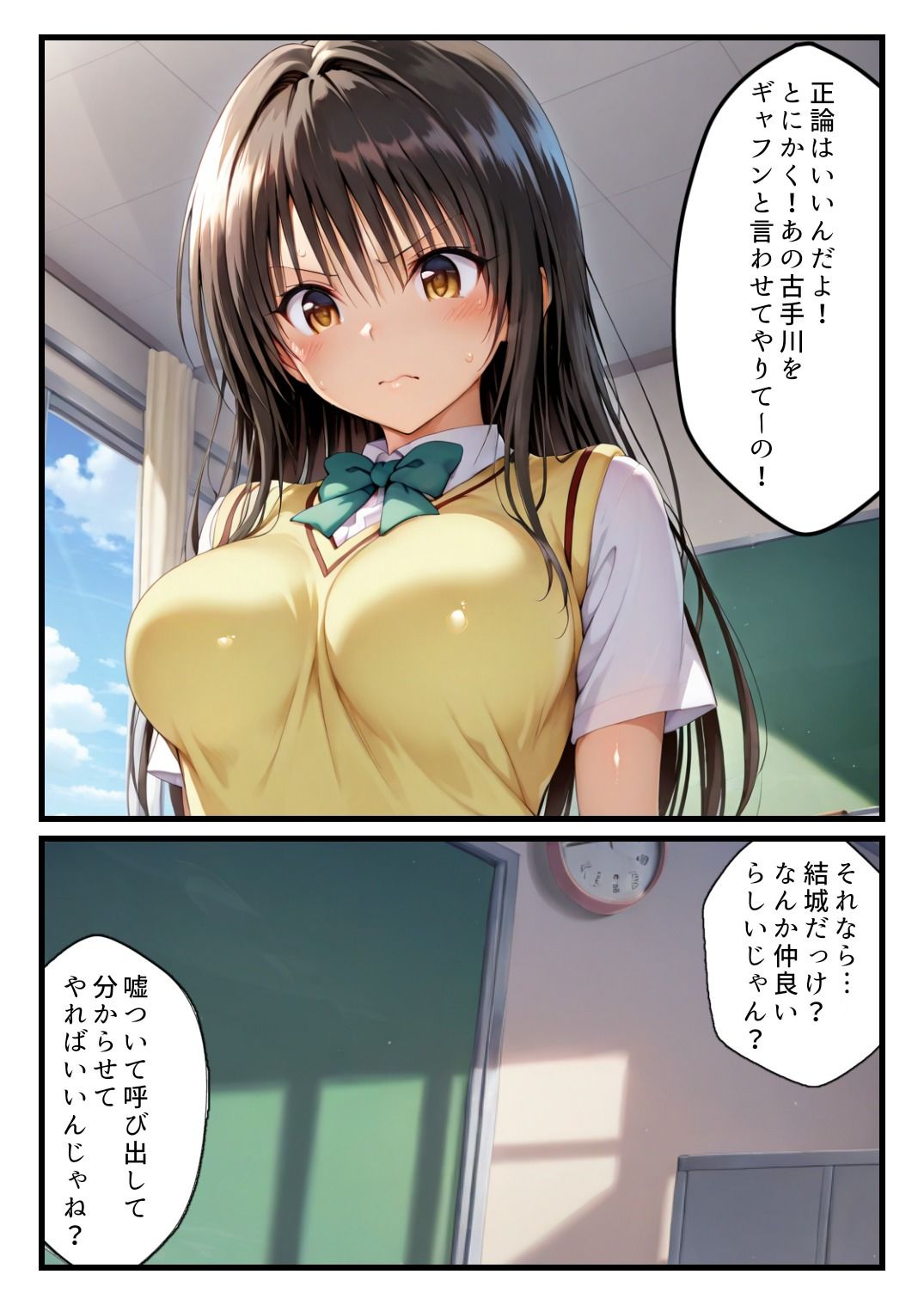 逆恨みで犯●れる風紀委員だったが・・・ サンプル画像2