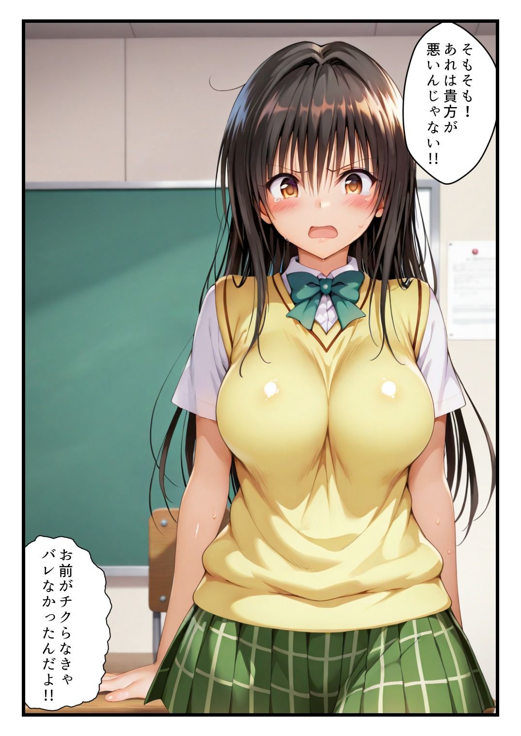 逆恨みで犯●れる風紀委員だったが・・・ サンプル画像9