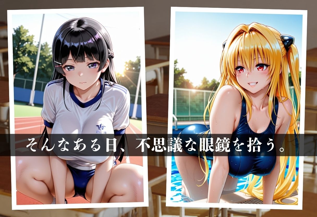 透けて見える眼鏡で先輩とSEXした話。 サンプル画像4