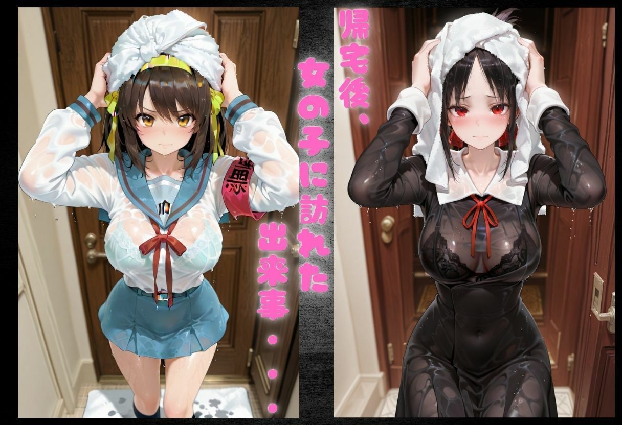 透け服女の子  雨の日の誘惑 サンプル画像2