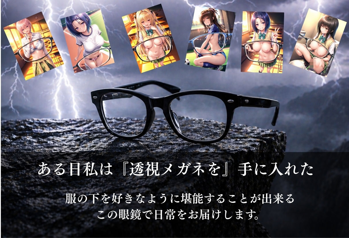 透視メガネ〜学校編〜 5人 サンプル画像1
