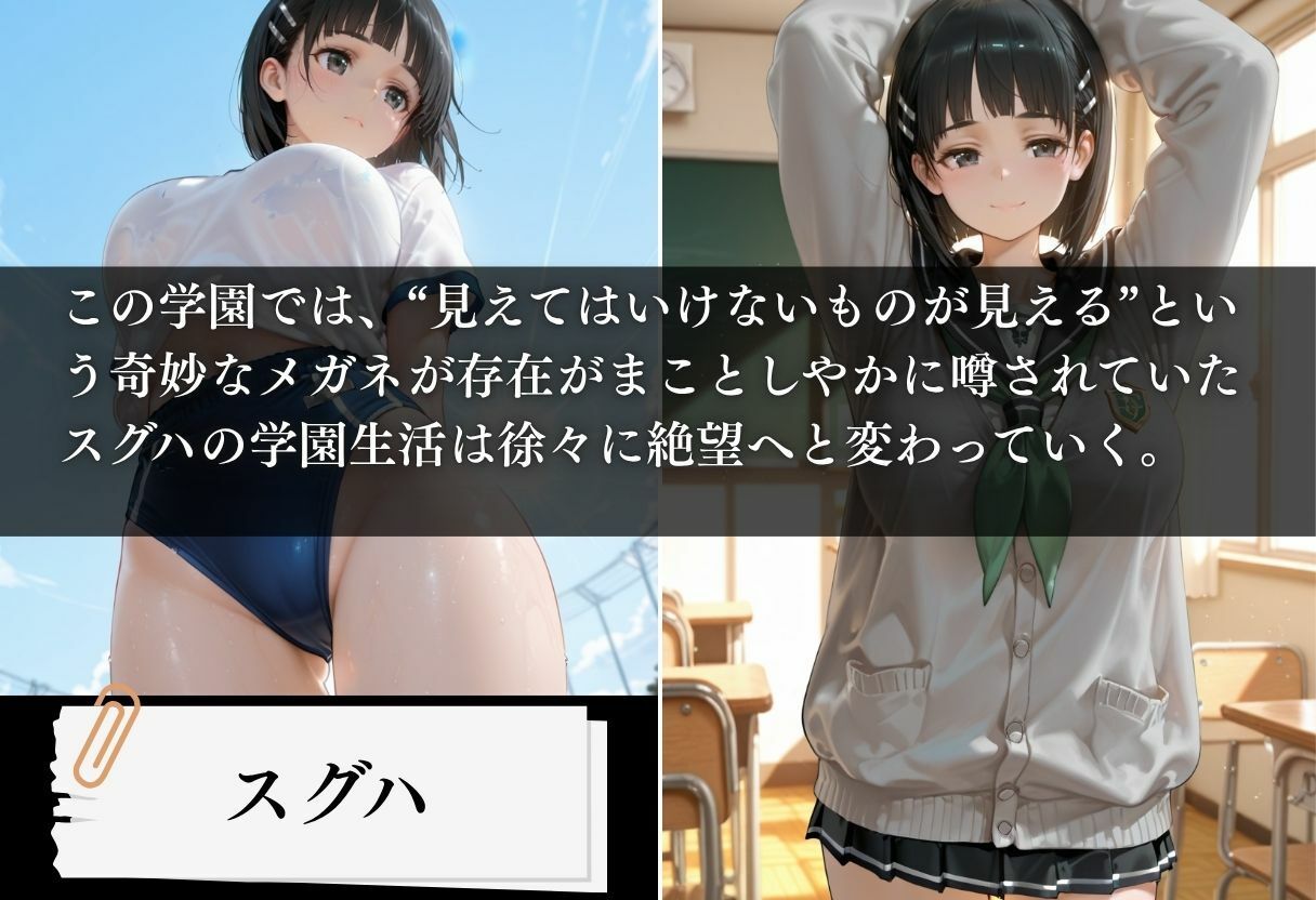 透視学園 ヒロイン妊娠トラブル〜スグハ編〜 サンプル画像1