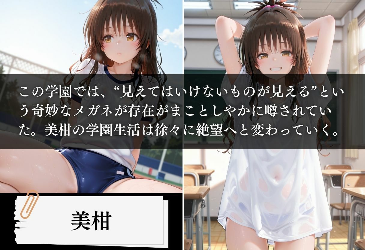 透視学園  ヒロイン妊娠トラブル〜美柑編〜 サンプル画像1