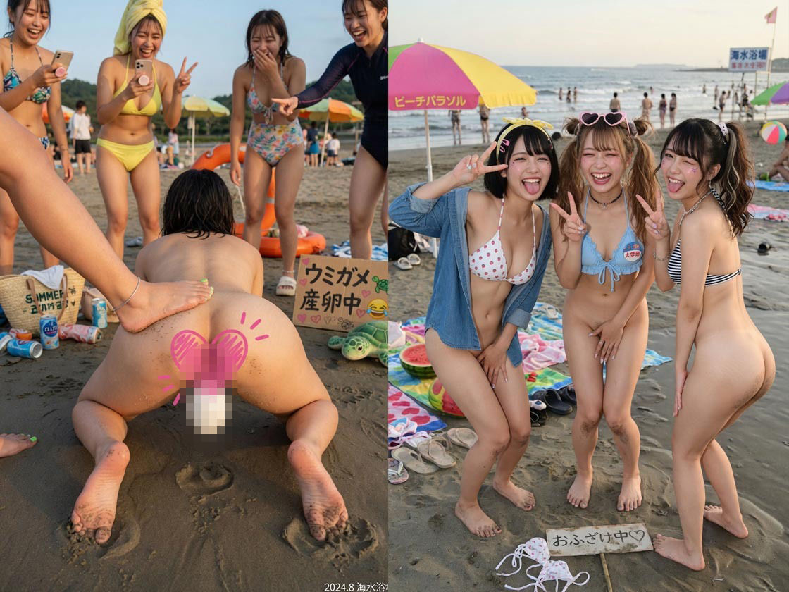 野外露出洗脳 サンプル画像1