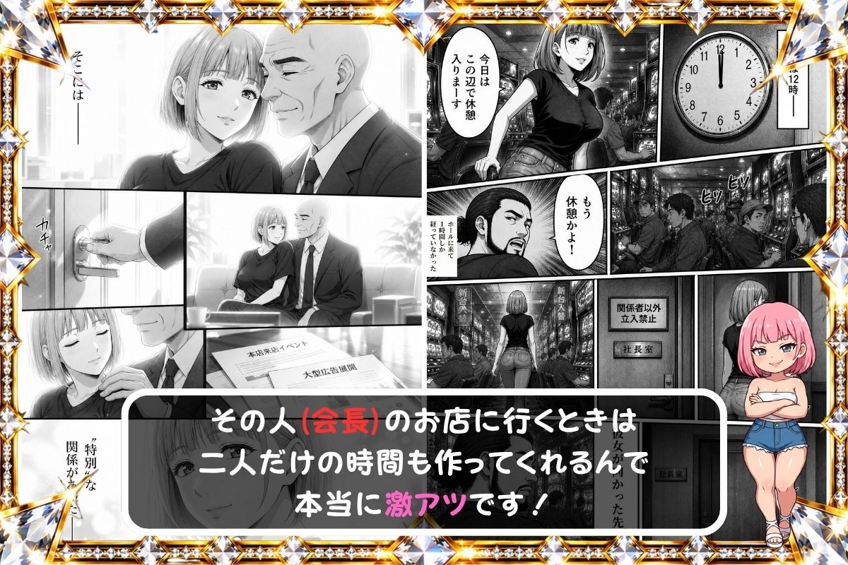 量産パチライター産物語『大手ホール会長とホールインLOVE』 サンプル画像8