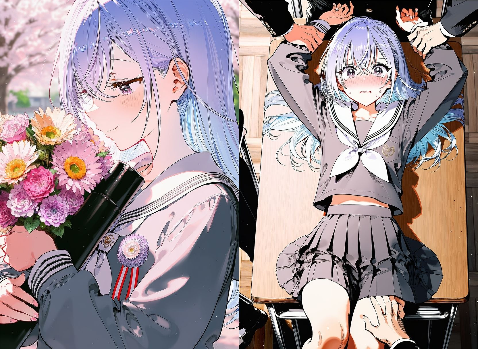 鈴木羽〇 純白アイドルの非日常 サンプル画像1