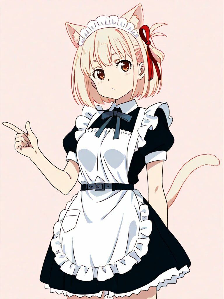 錦木千束猫耳メイド 493枚 サンプル画像1